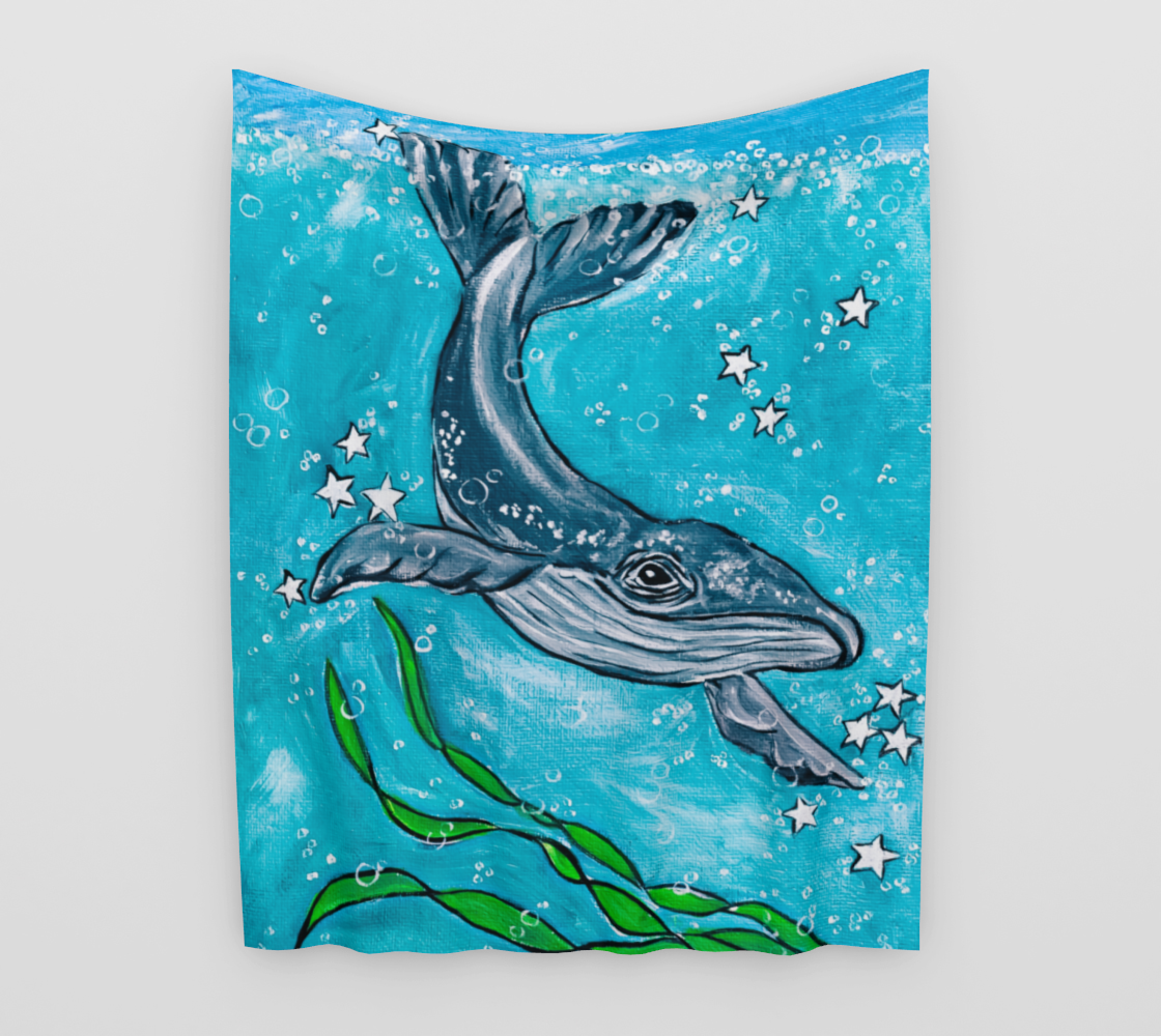 Whale Wall Tapestry preview