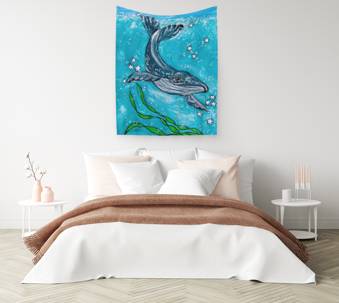 Whale Wall Tapestry thumbnail #2