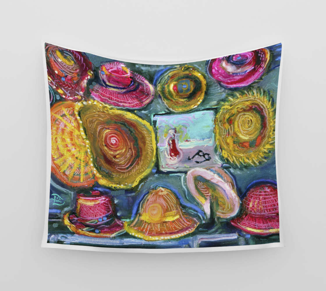 Wall of Hats / Official Devin Pin-Up Room Flag preview #3