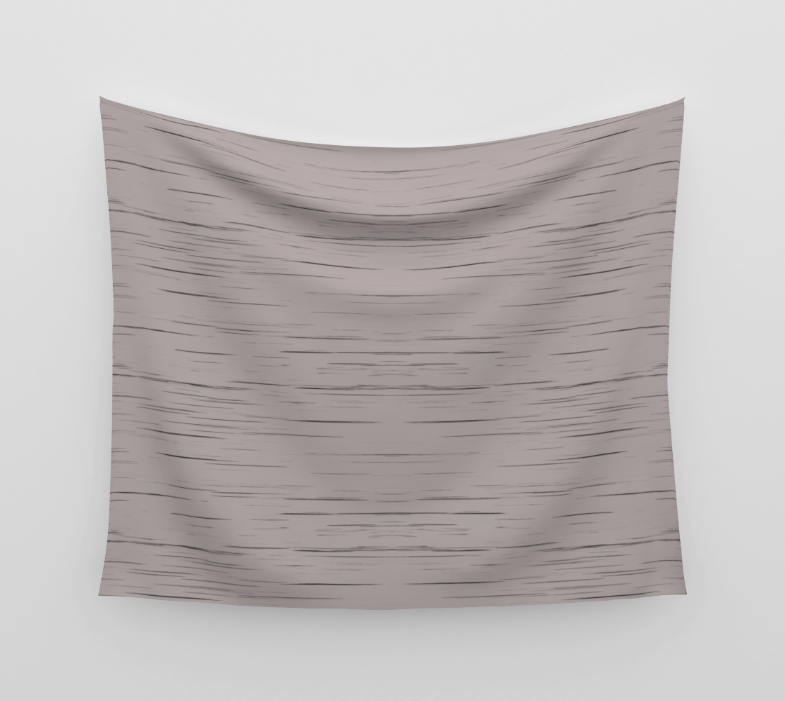 Meteor Stripes - Taupe Wall Tapestry preview