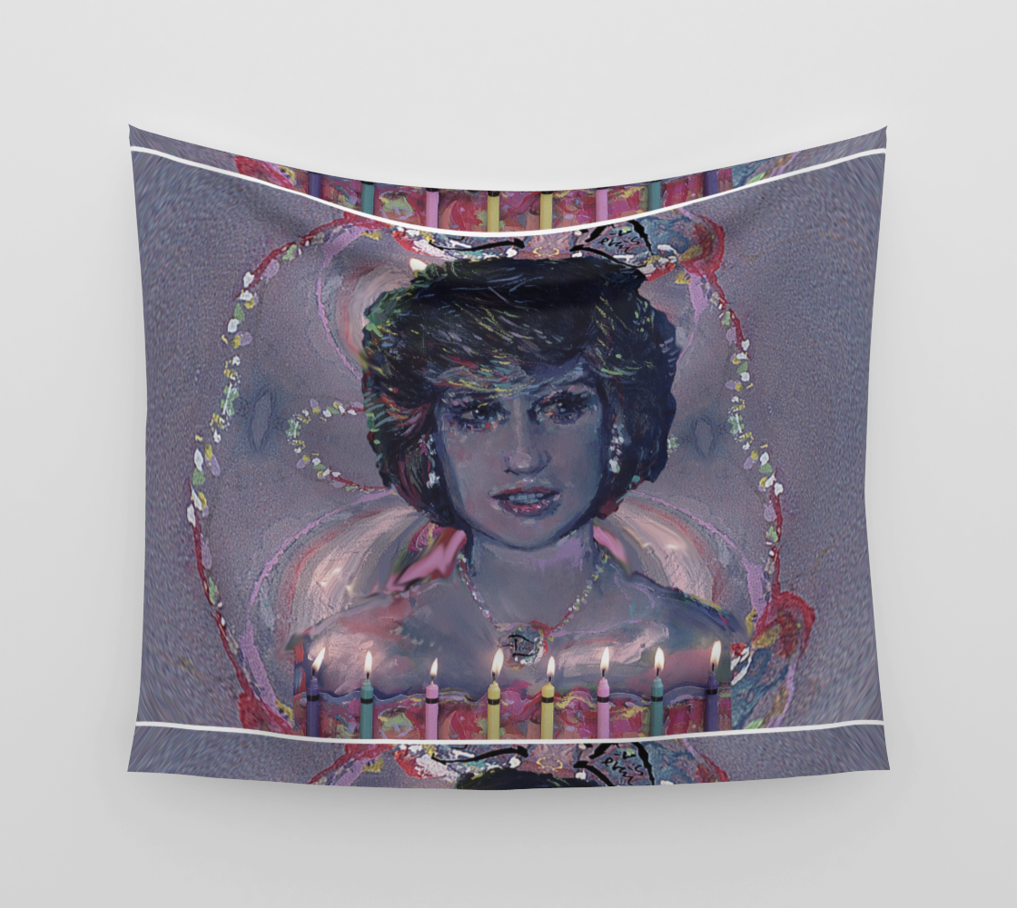 Diana Cake / Wide-Look Devin Pin-Up Room Flag preview