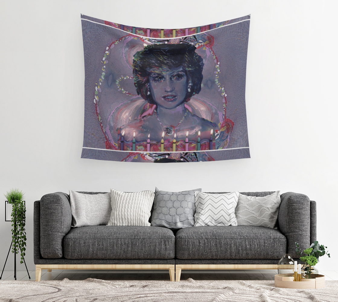 Diana Cake / Wide-Look Devin Pin-Up Room Flag preview #2