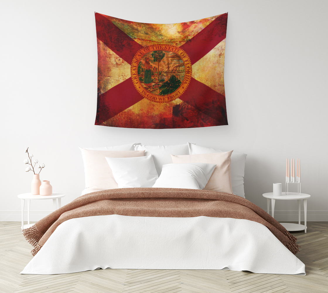 1923 Trading Co. - FL Flag Tapestry 3D preview