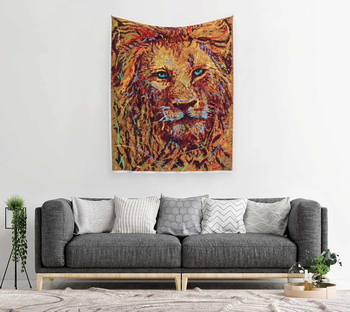 Leo The Lion / Official Devin Pin-Up Room Flag preview #2