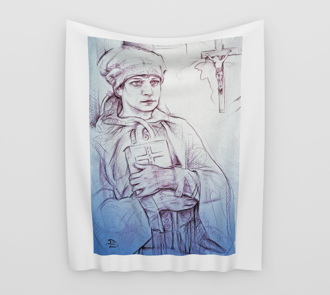 Vesting in The Sacristy / Devin Pin-Up Room Flag preview