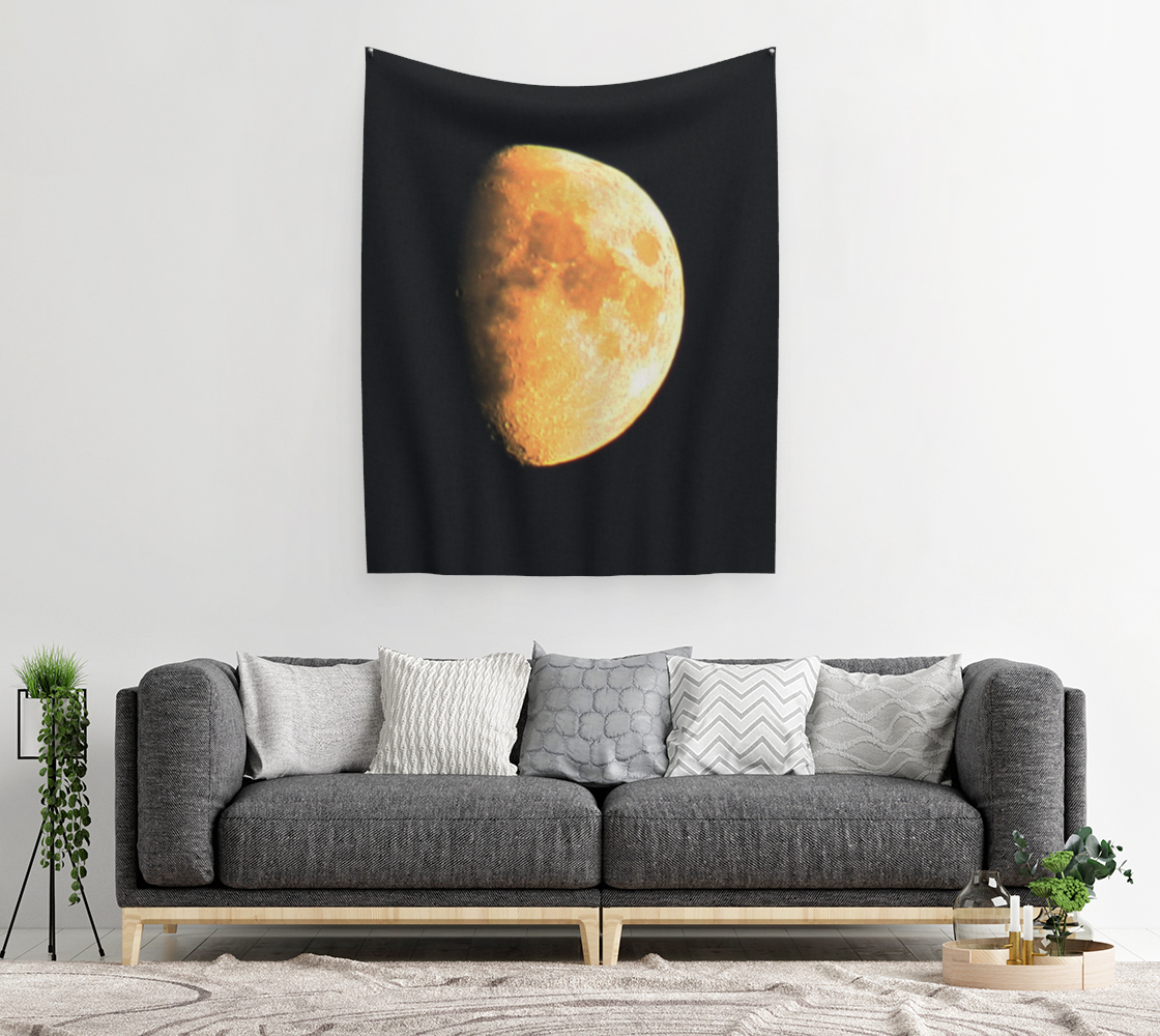 Big Old Moon Wall Tapestry preview #2