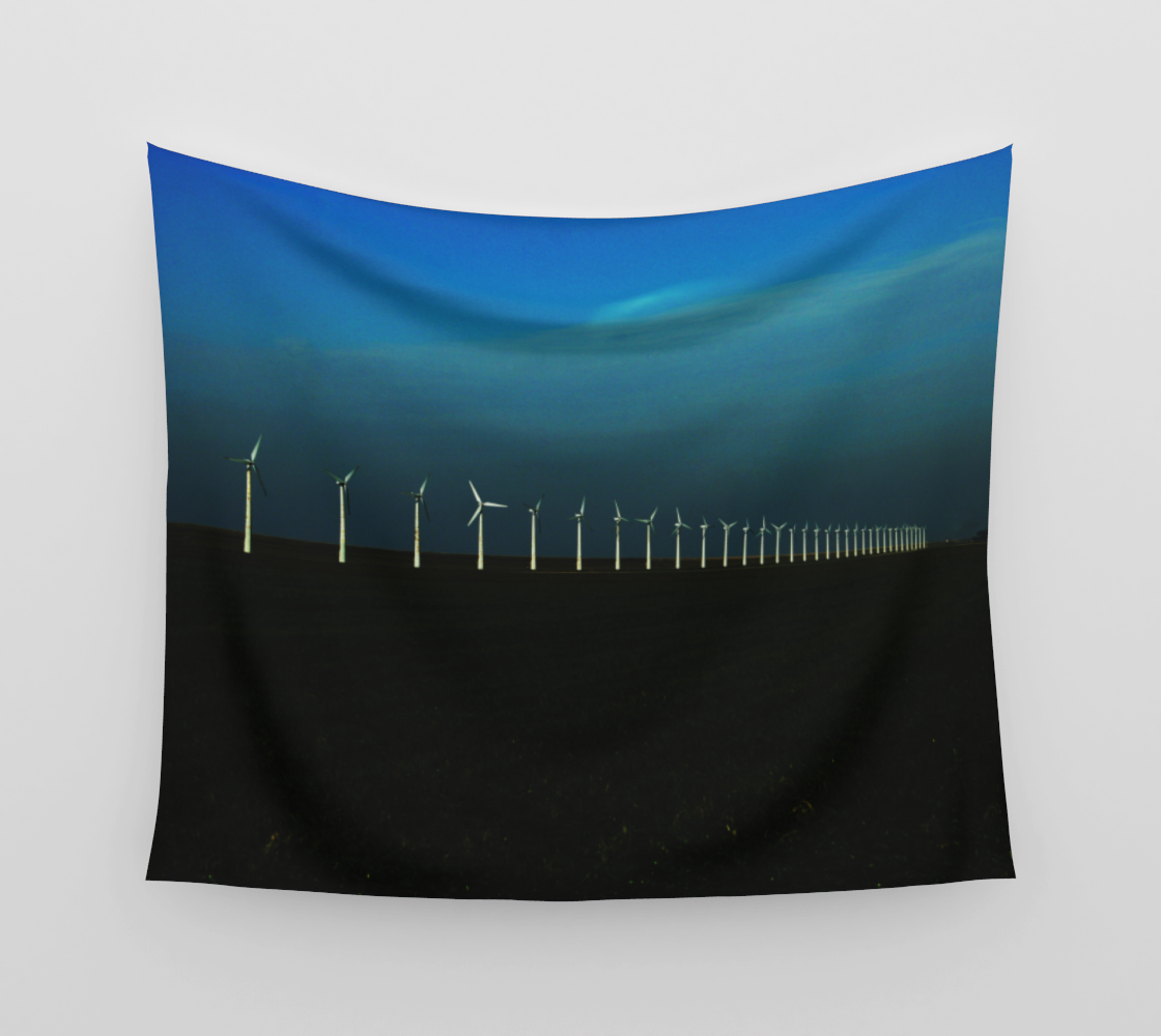 Windfarm Wall Tapestry preview