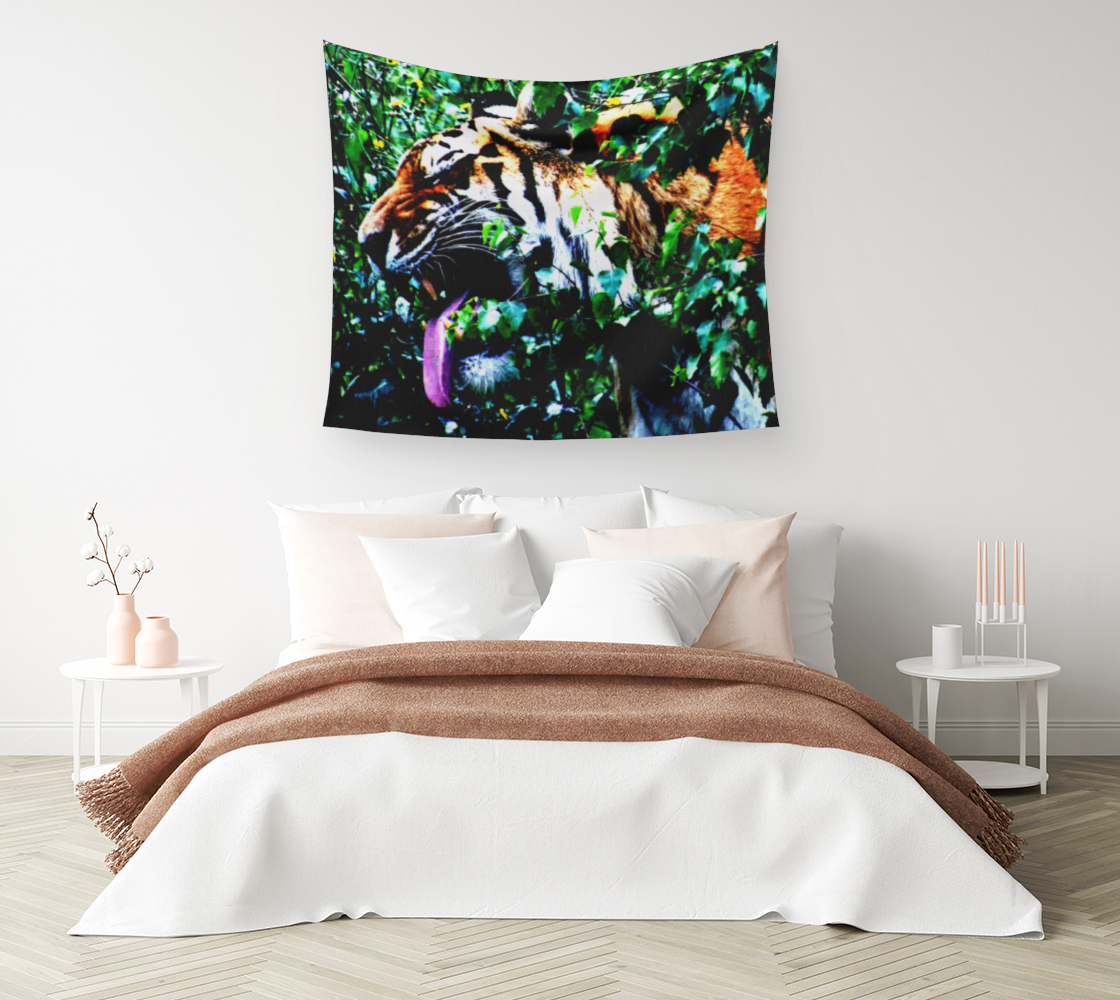 Amur Tiger Wall Tapestry preview #1