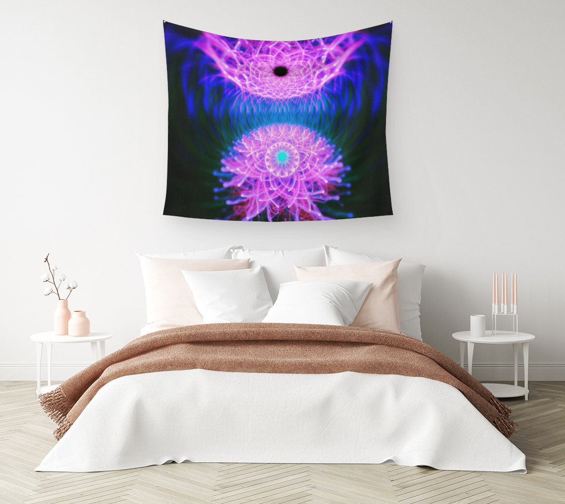 Moon Glow Tapestry 3D preview