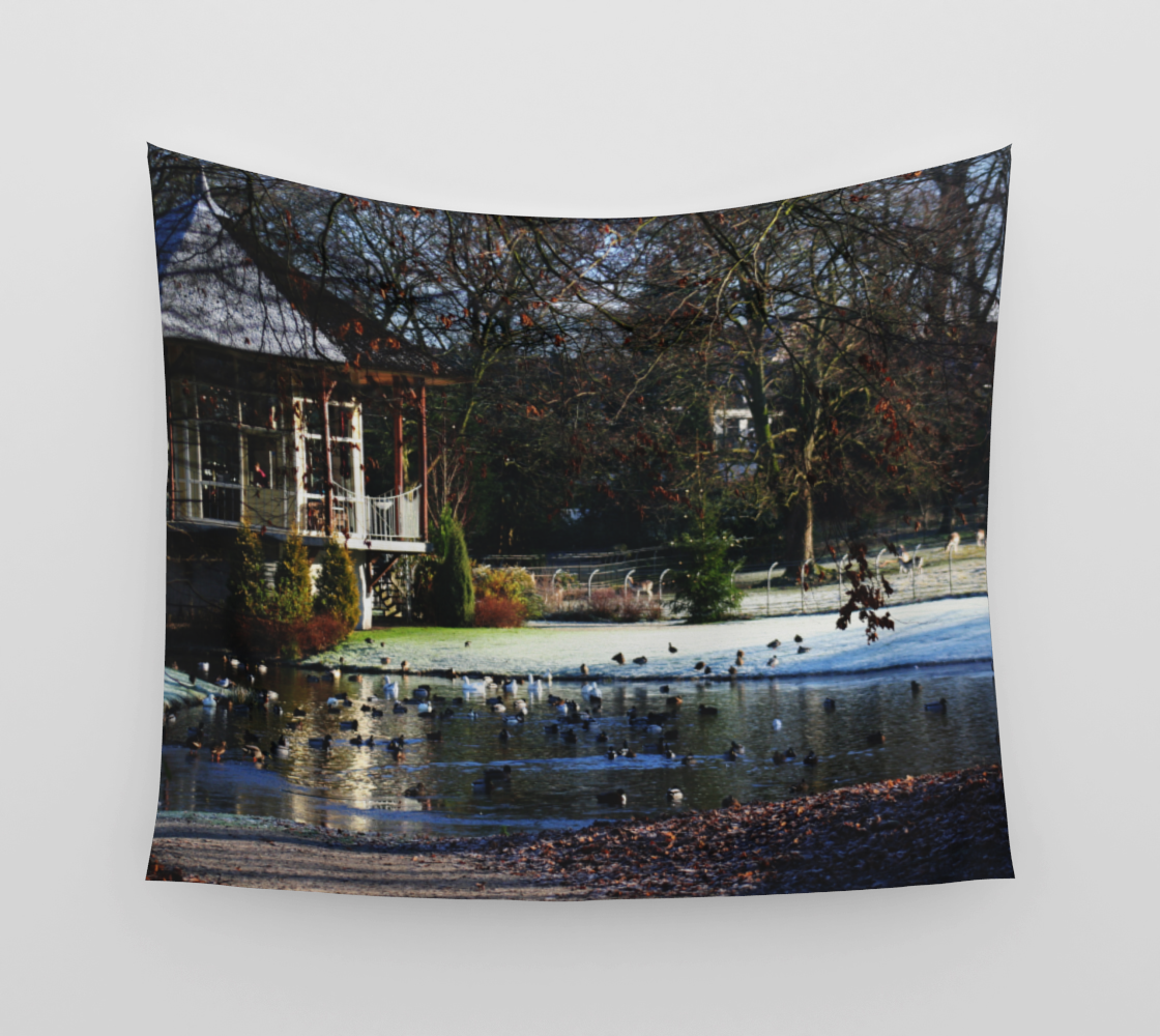 Rams Woerthe Teahouse Wall Tapestry preview
