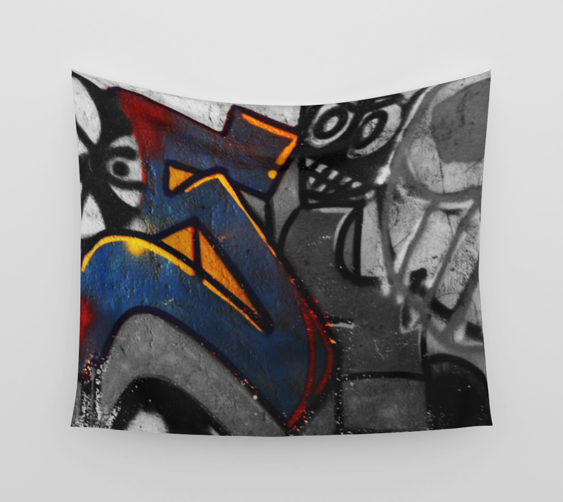 Graffiti 1 Wall Tapestry preview