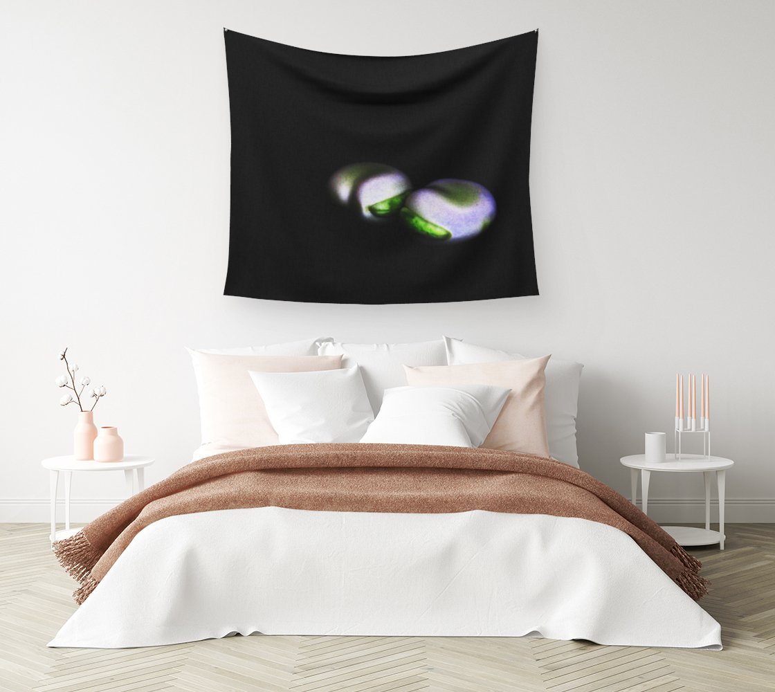 Two Broad Beans Wall Tapestry preview #1