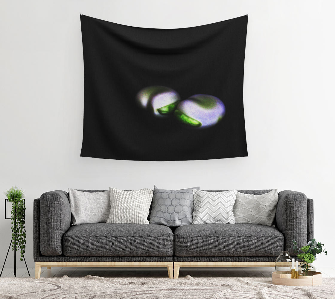 Two Broad Beans Wall Tapestry preview #2