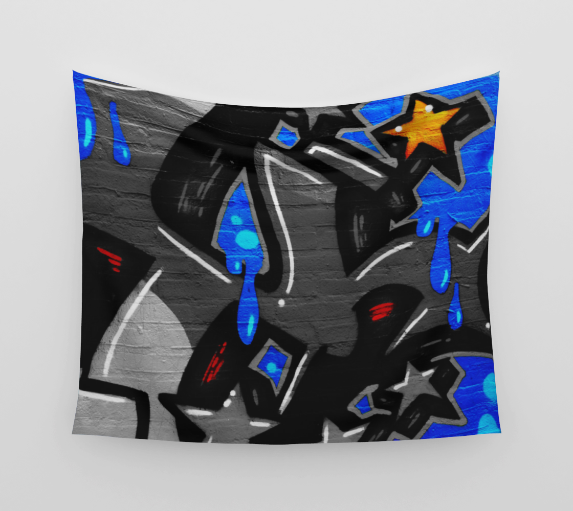 Graffiti 3 Wall Tapestry preview #3