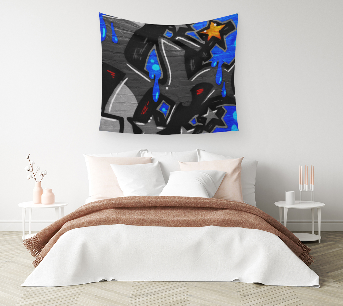 Graffiti 3 Wall Tapestry preview #1