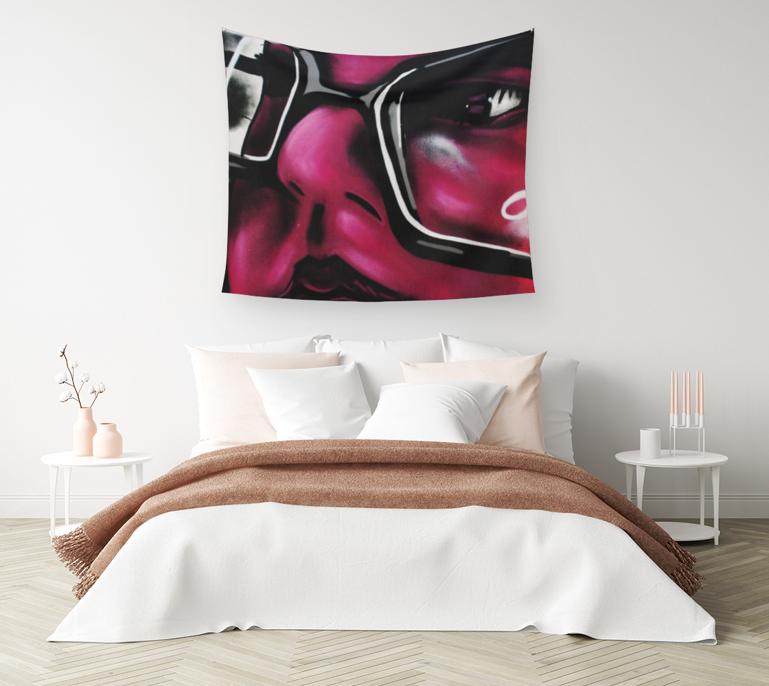 Graffiti 5 Wall Tapestry preview #1