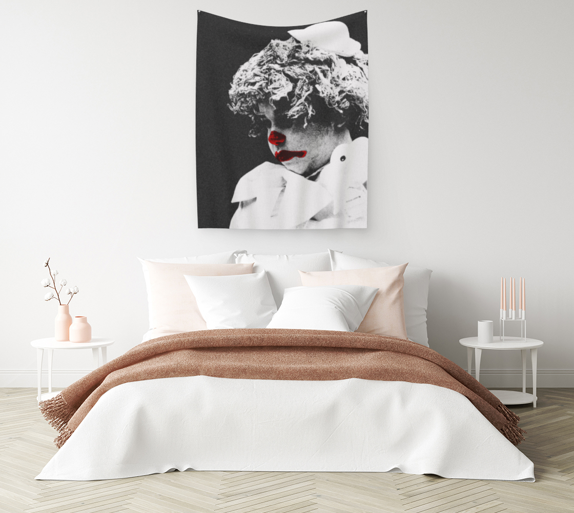 Clown 3 Wall Tapestry preview #1