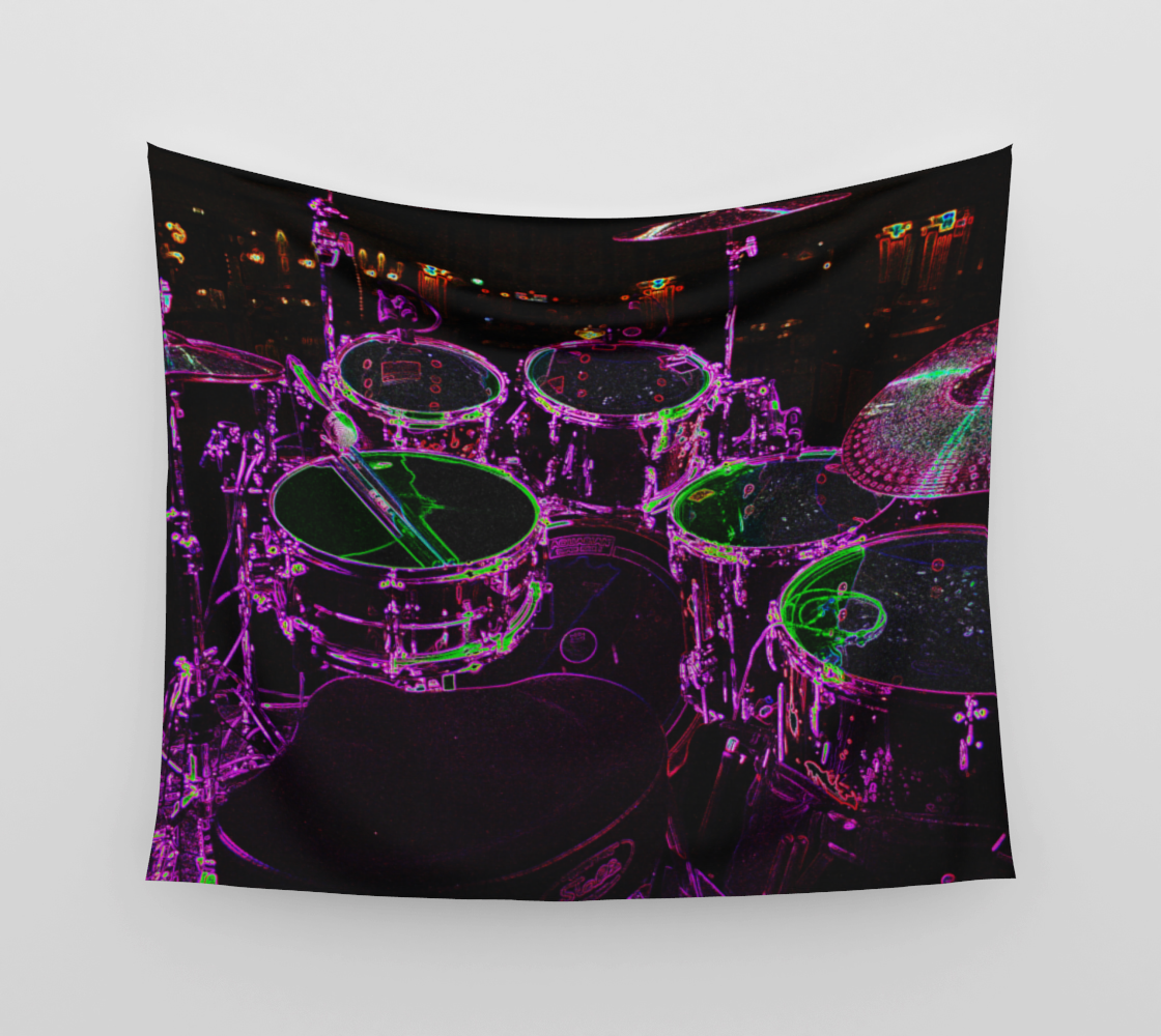 Drums Wall Tapestry preview