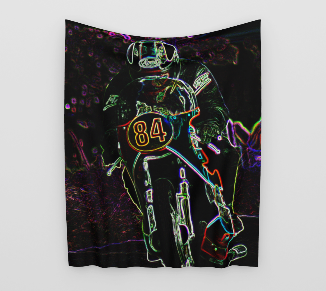 Motorcycle 2 Wall Tapestry preview