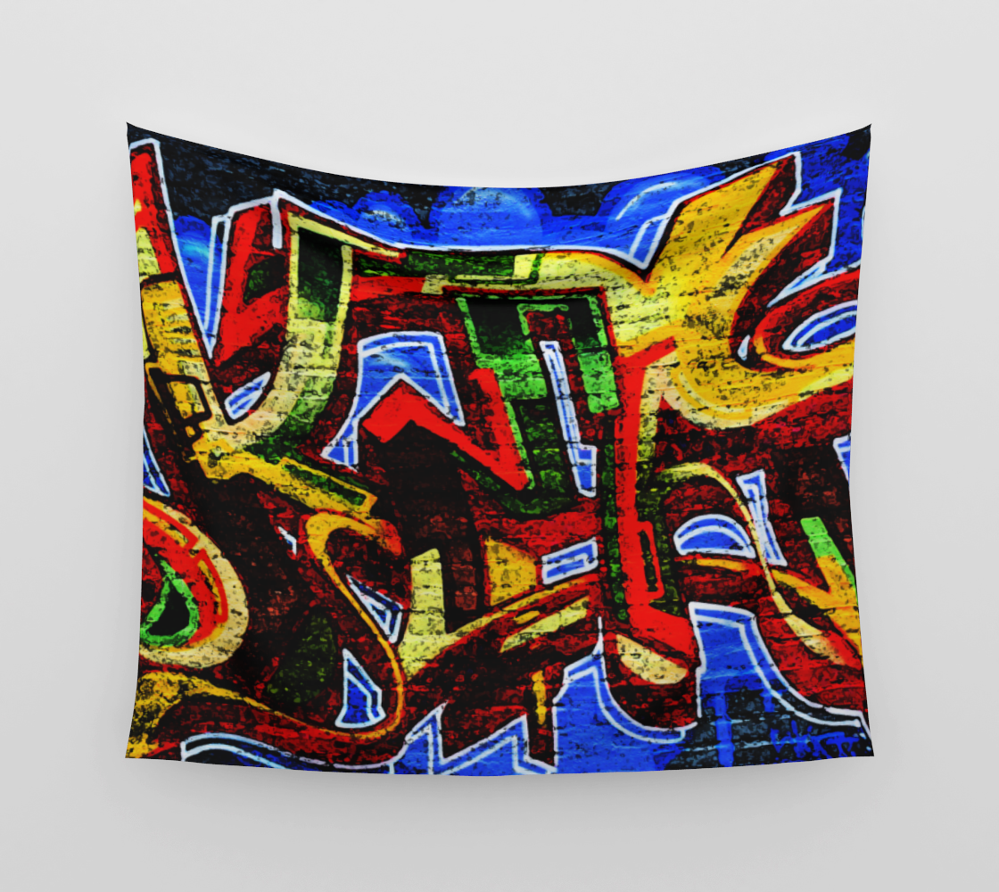 Graffiti 17 Wall Tapestry preview