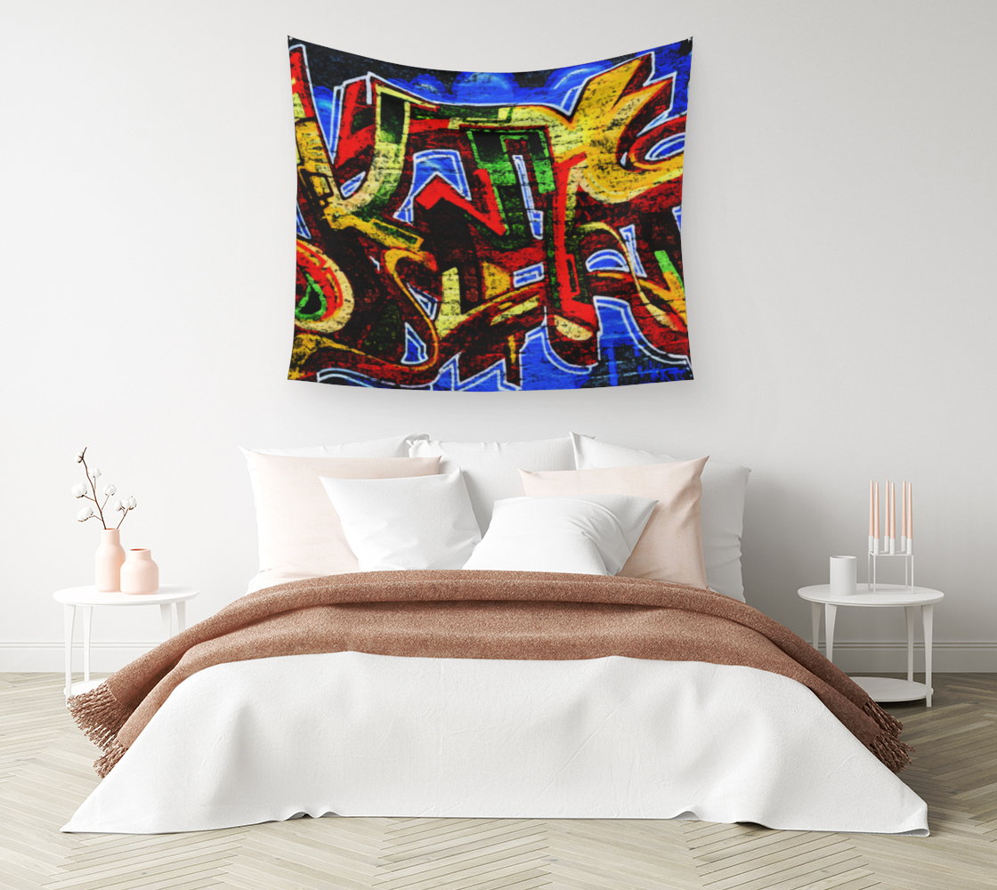 Graffiti 17 Wall Tapestry preview #1