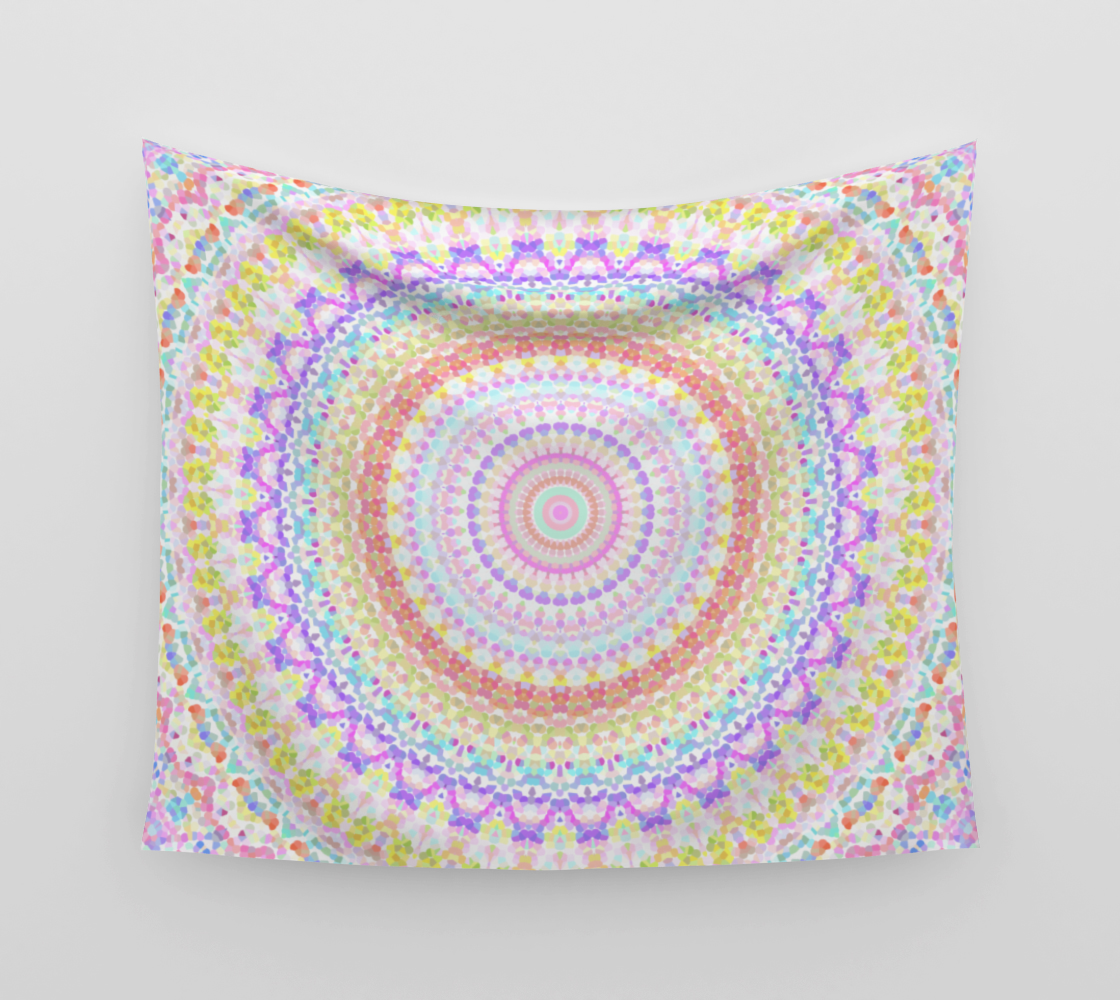 Retro Vintage Boho Hippie Mandala preview #3