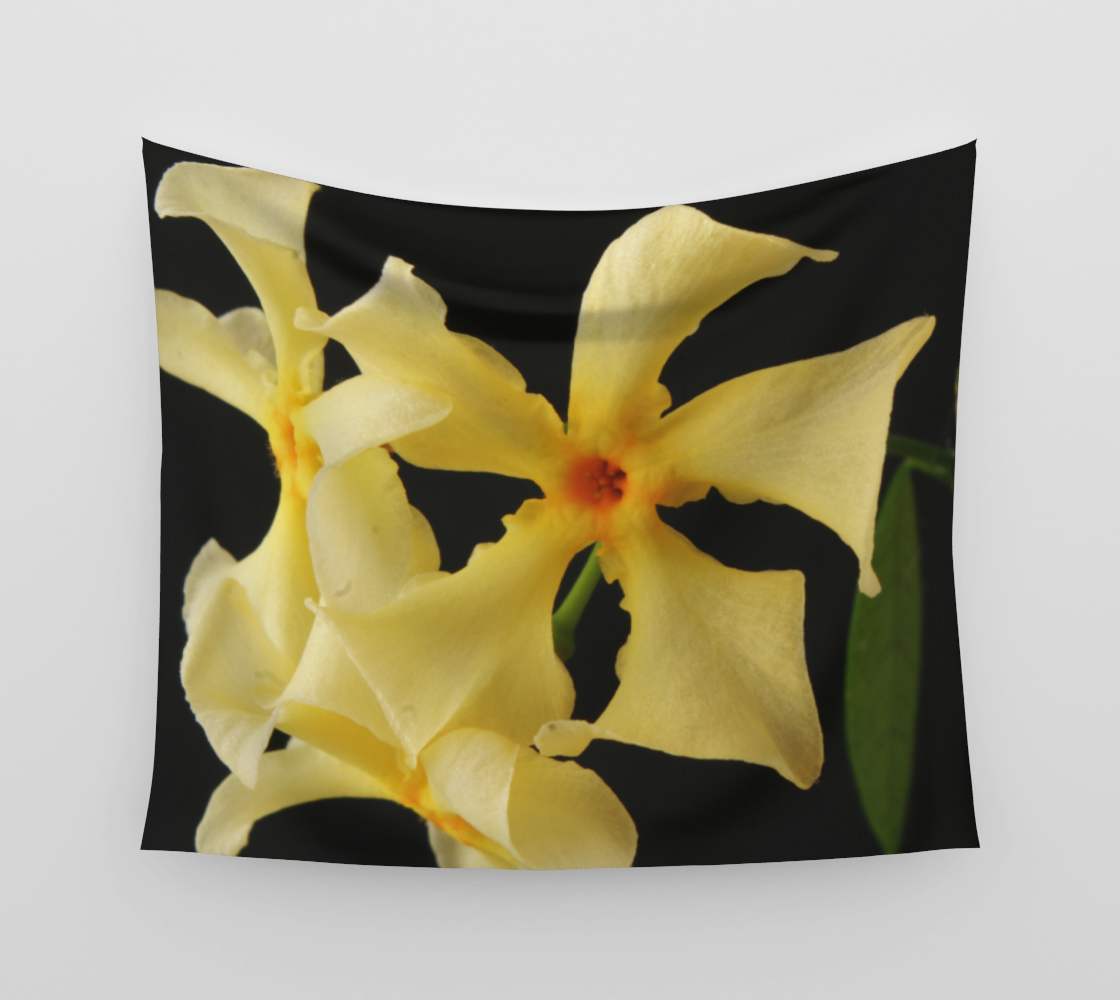 Star Jasmine Flower Wall Tapestry preview