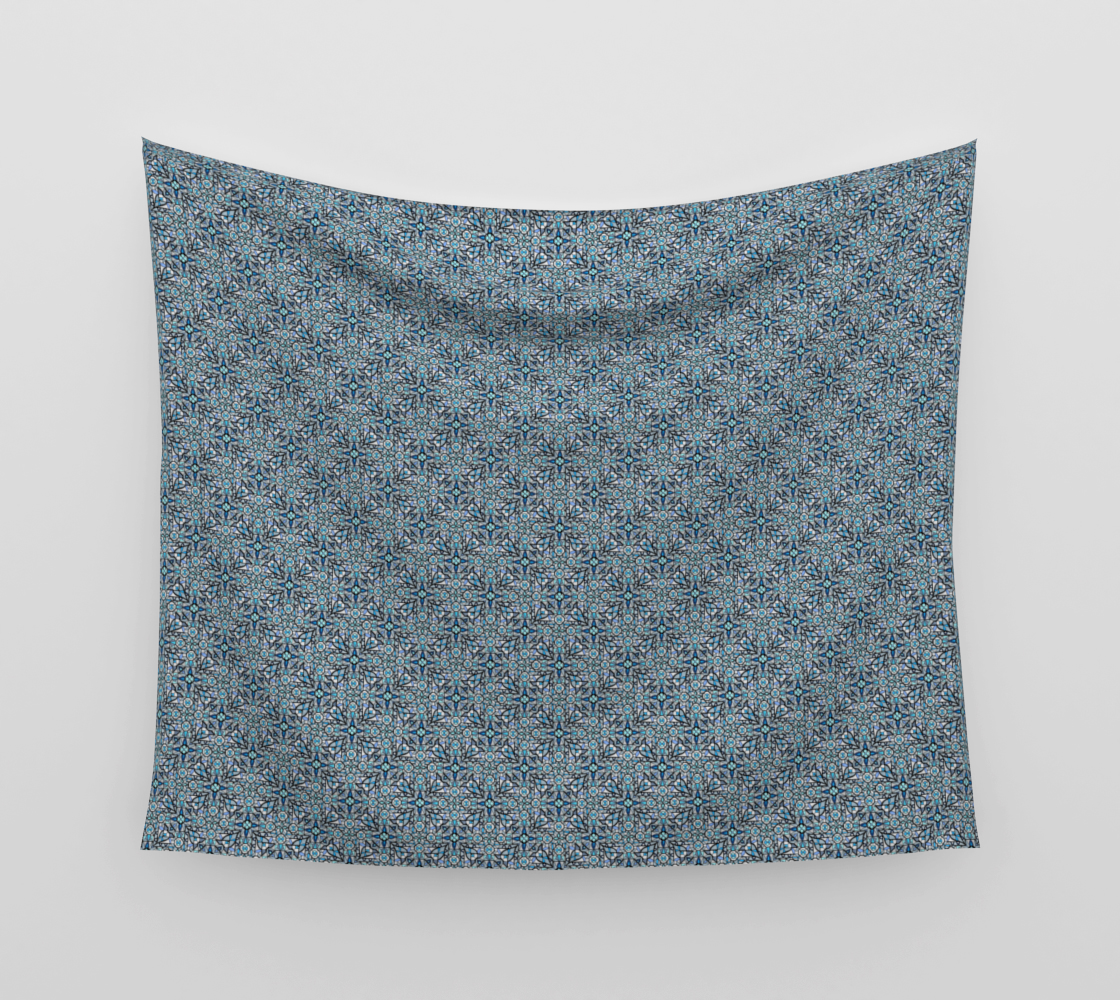 Moody Blue - Wall Tapestry preview