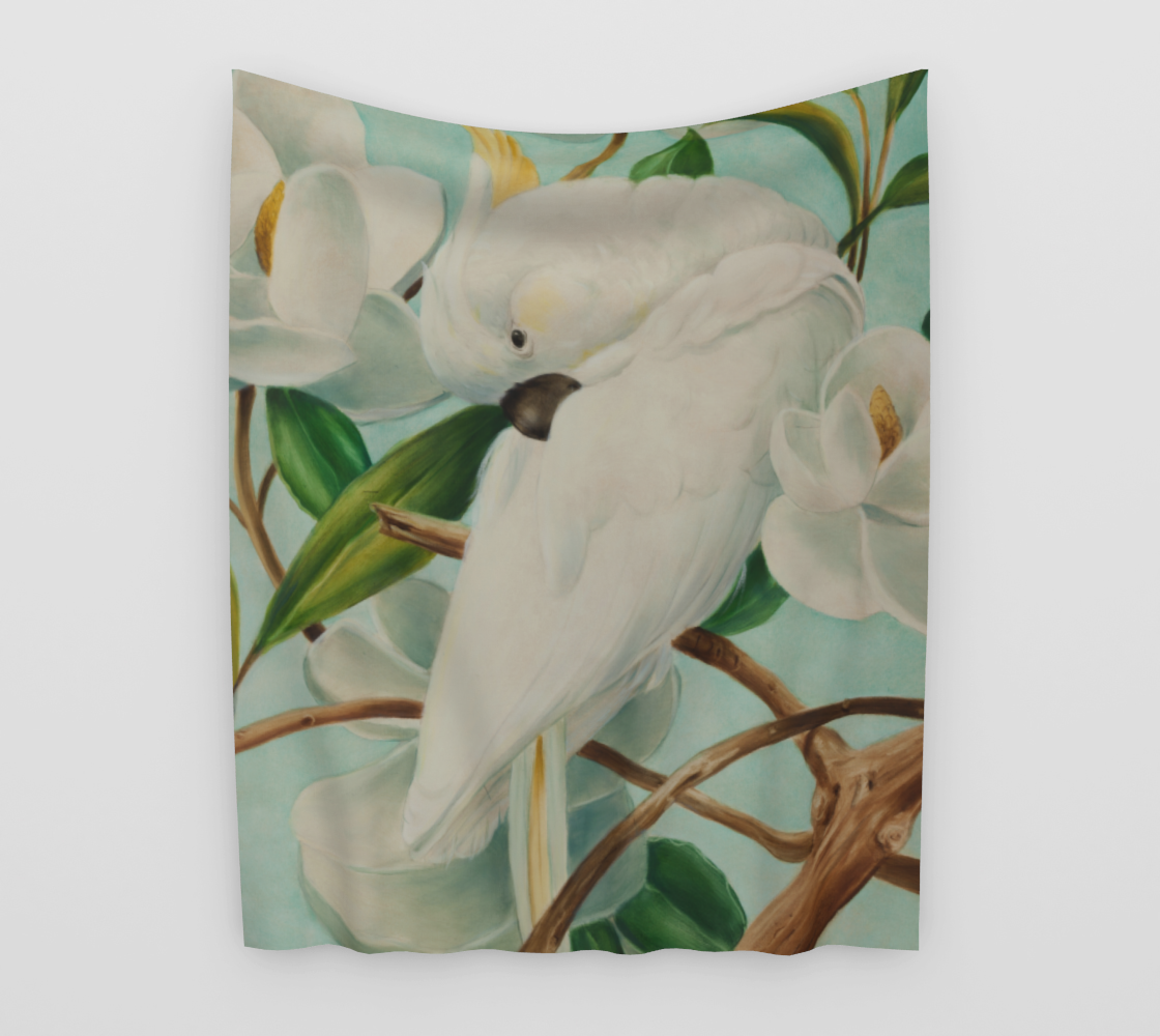 Parrot with Magnolias preview