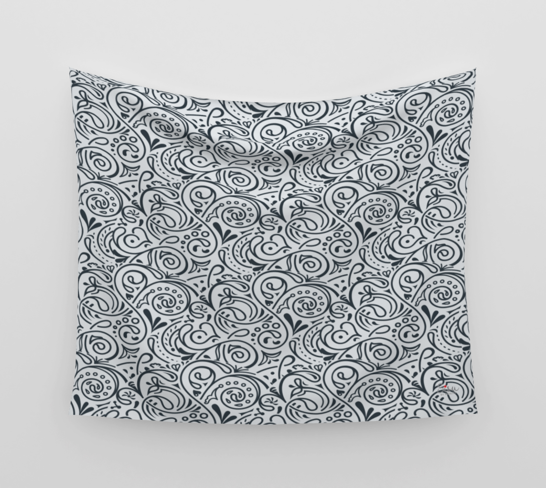 Black & White Wall Tapestry preview