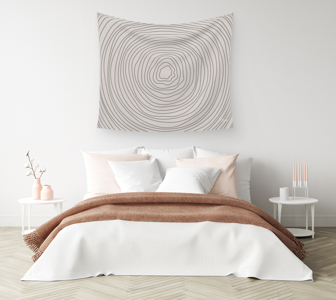 Rings Wall Art 3D preview