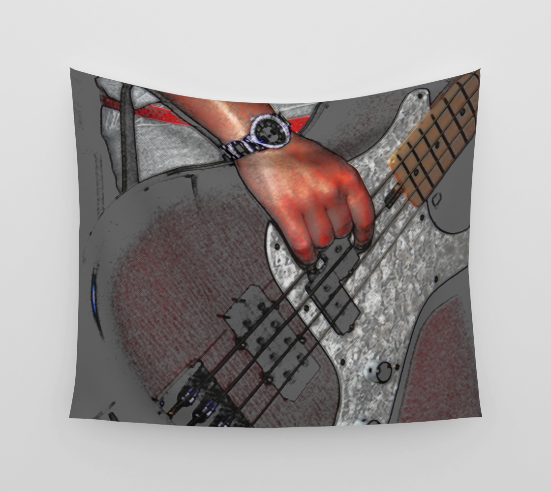Bass 4 Wall Tapestry preview
