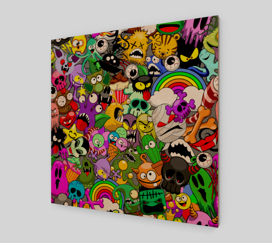 Aperçu de Monsters Doodles Characters Saga #1
