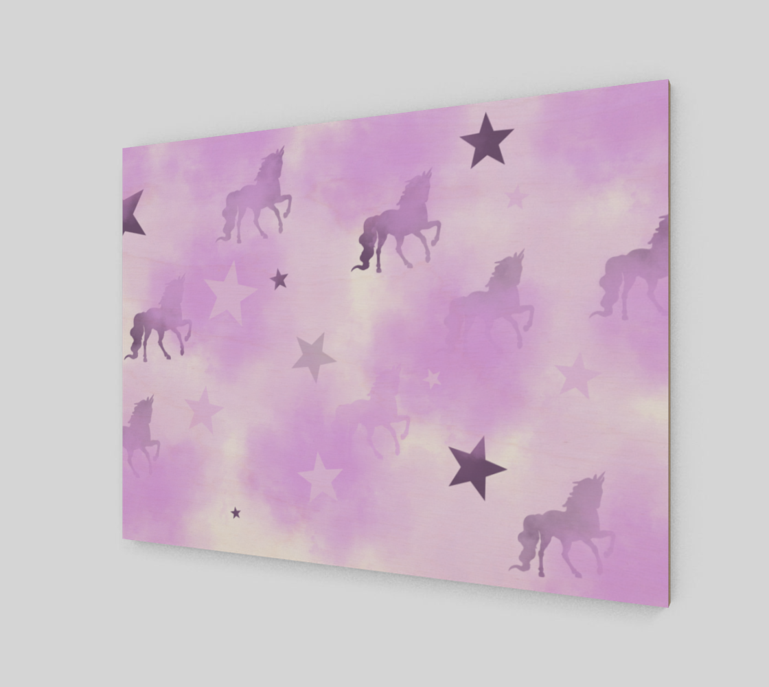 Mystical Dreams Unicorn Wall Canvas 32x24 preview #2
