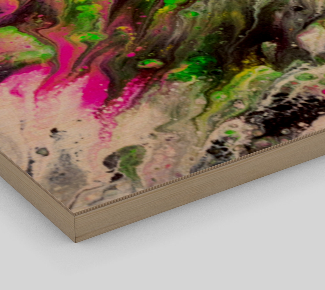 Abstract Spring Blooms Acrylic Art preview #3