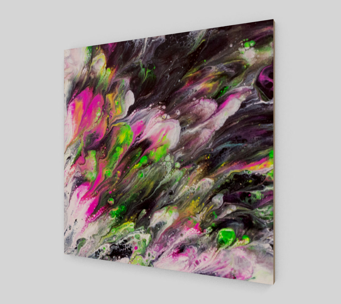 Abstract Spring Blooms Acrylic Art preview #2