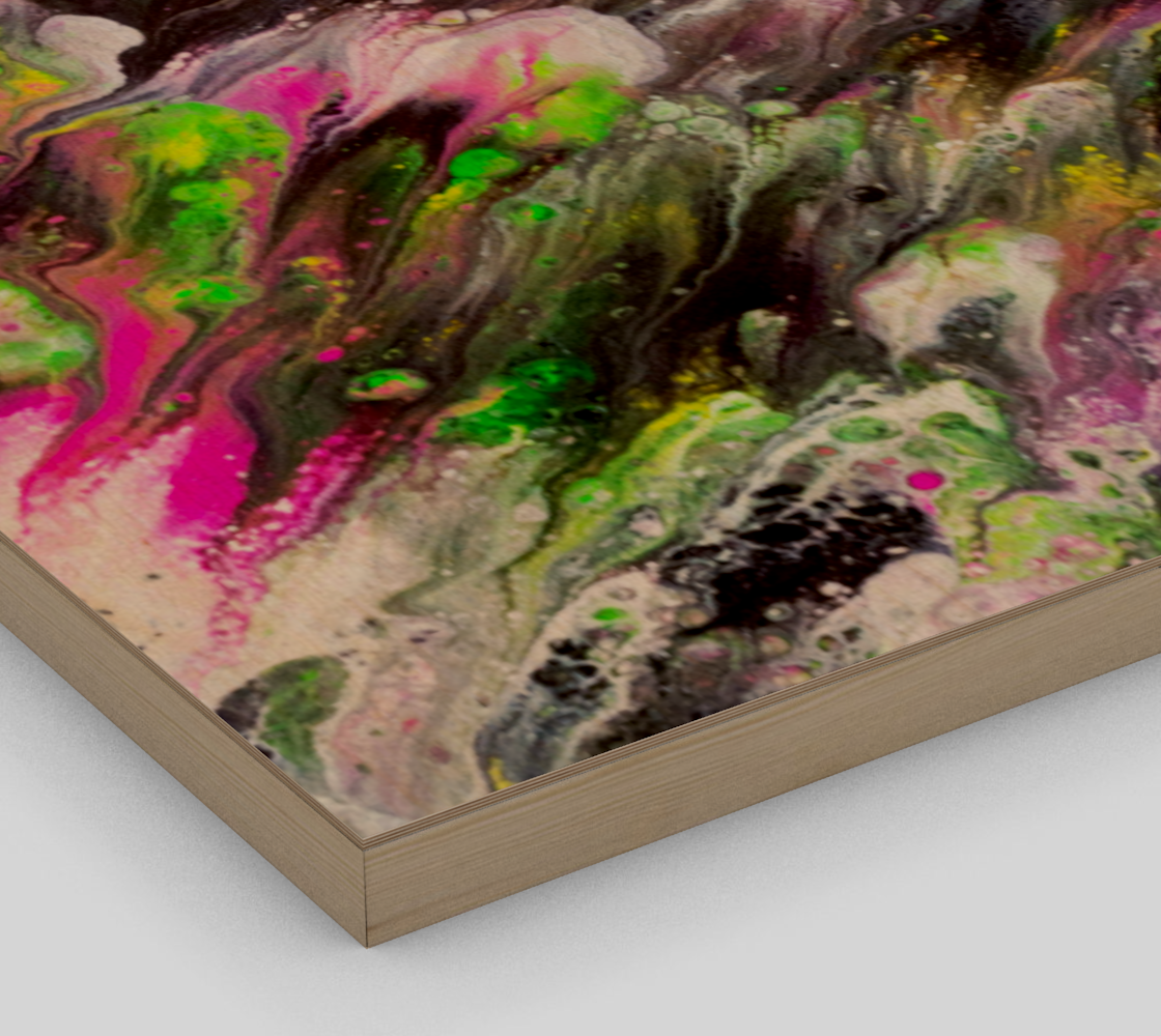 Abstract Spring Blooms Acrylic Art preview #3