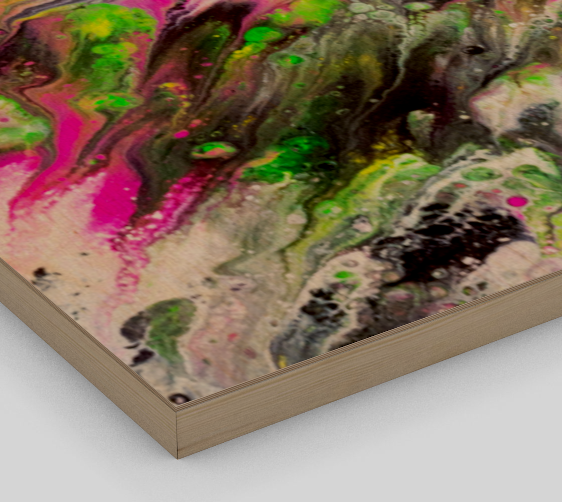 Abstract Spring Blooms Acrylic Art preview #3