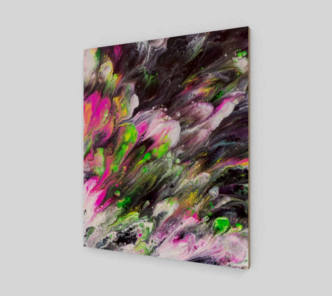 Abstract Spring Blooms Acrylic Art preview #2