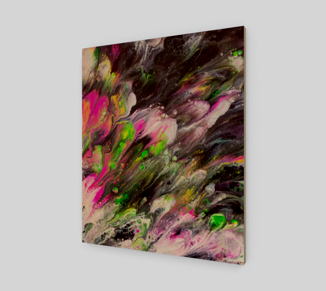 Abstract Spring Blooms Acrylic Art preview #1