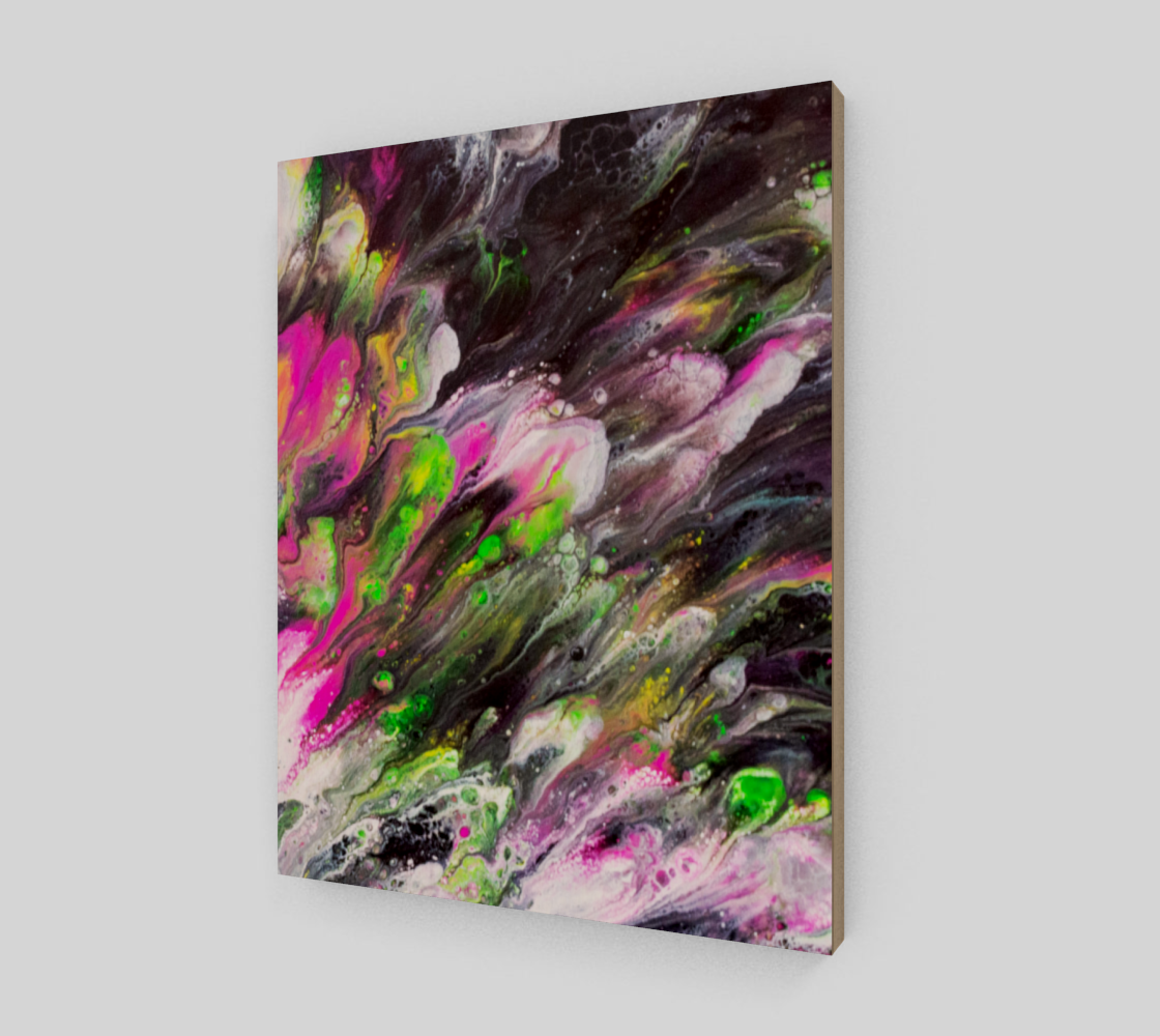 Abstract Spring Blooms Acrylic Art preview #2