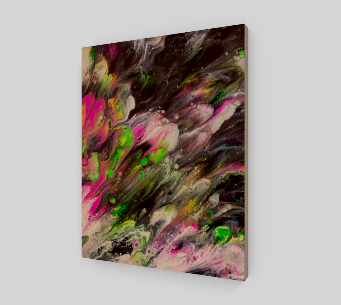 Abstract Spring Blooms Acrylic Art preview #1