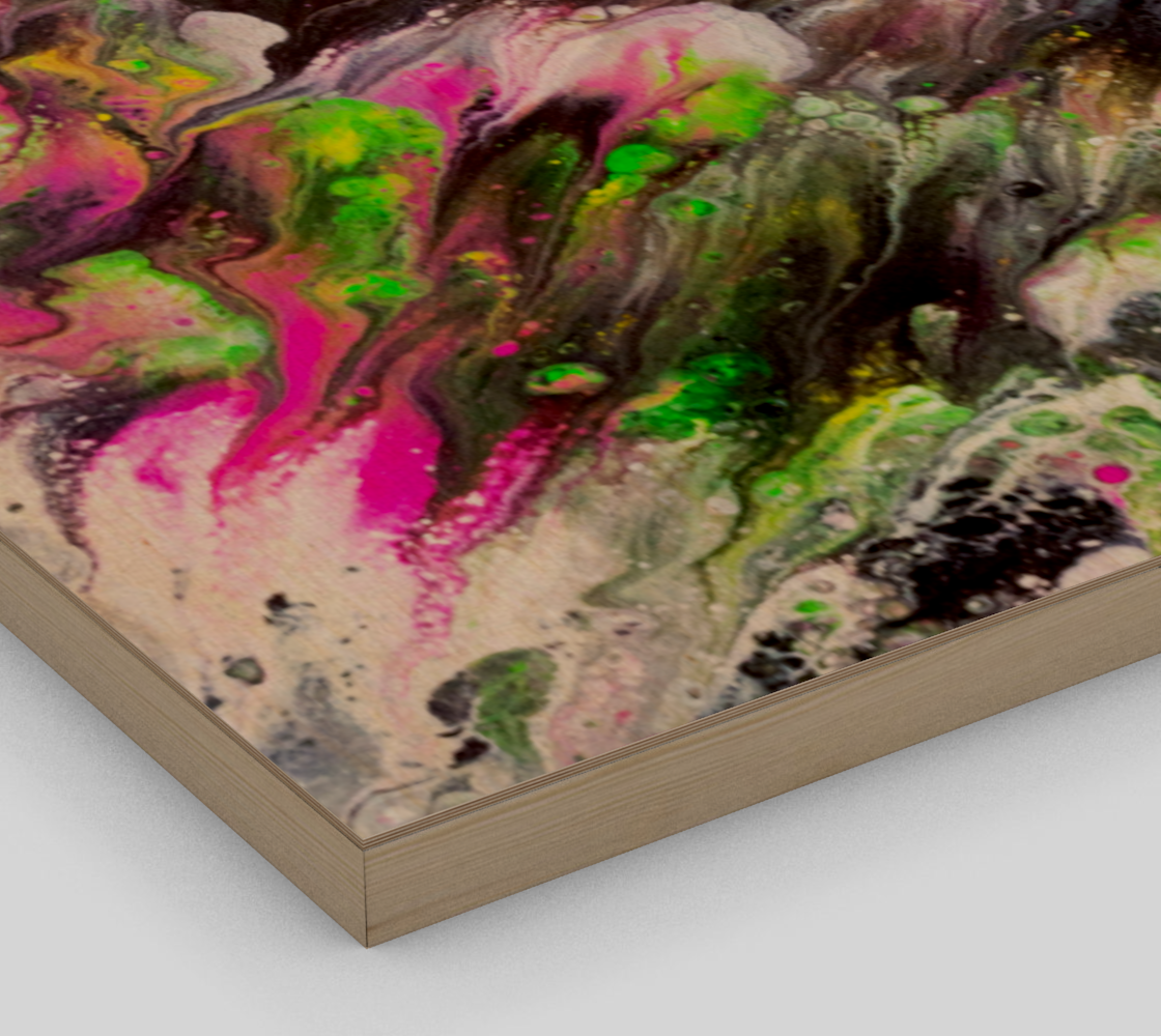 Abstract Spring Blooms Acrylic Art preview #3