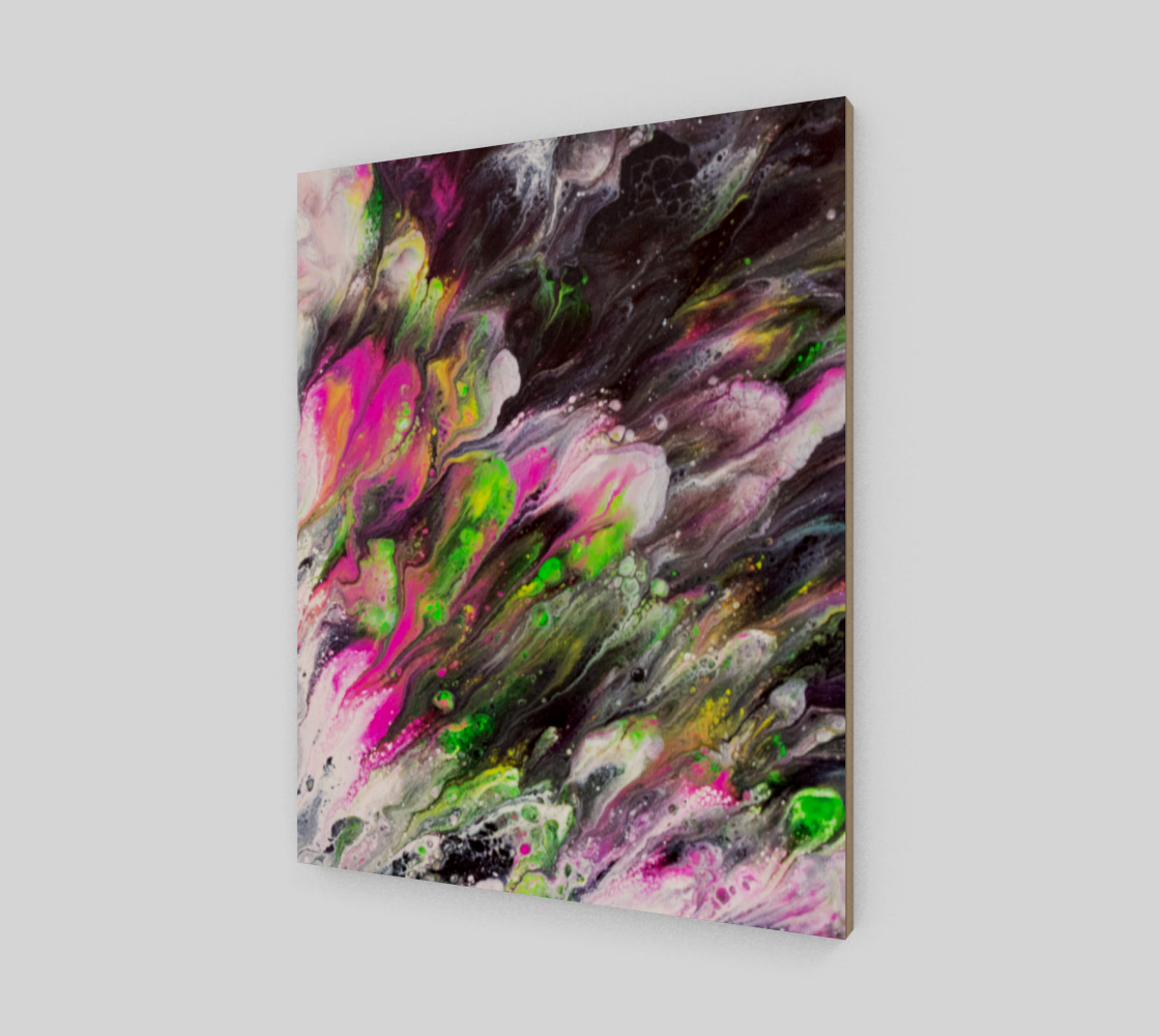 Abstract Spring Blooms Acrylic Art preview #2