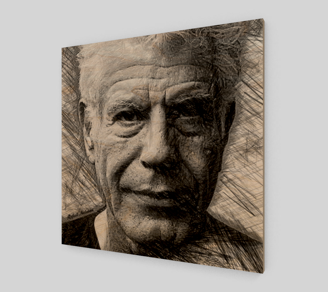 Anthony Bourdain - Tribute Drawing preview #1