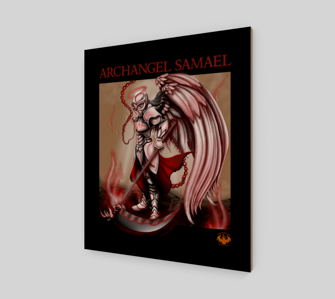 Archangel Samael / Fits Canvas Best preview #2