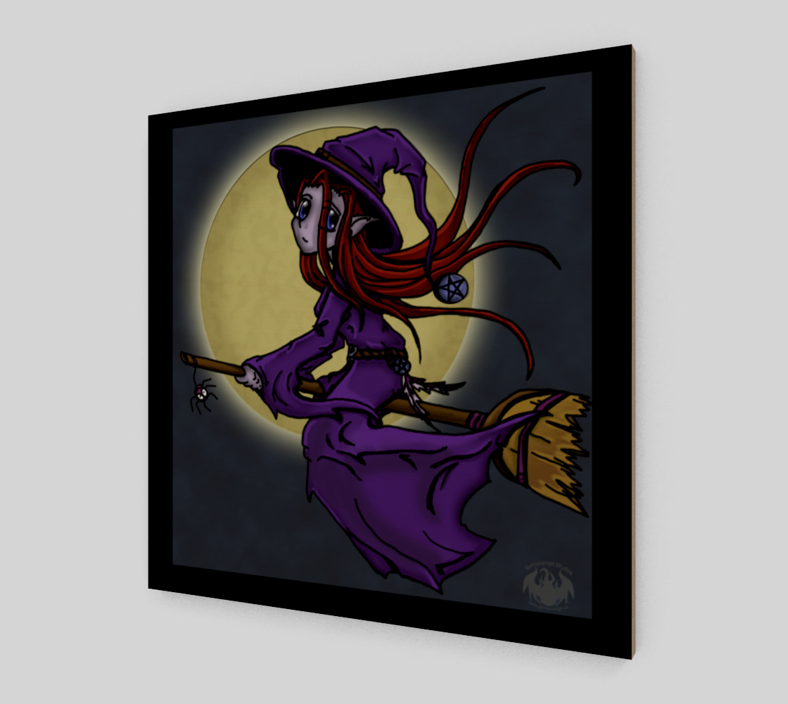 Wiccan Moon / Canvas Only preview #2