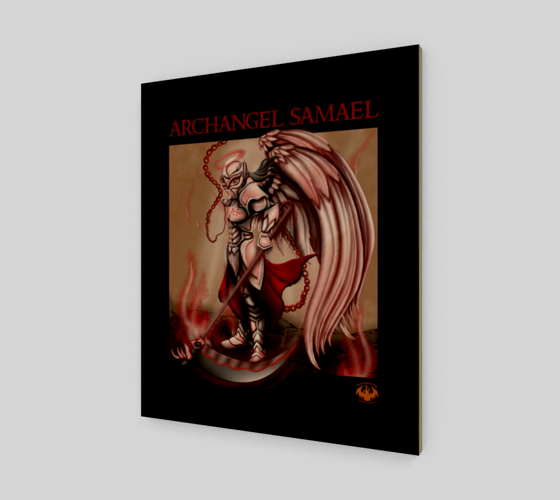 Archangel Samael / Canvas / Print / Poster preview