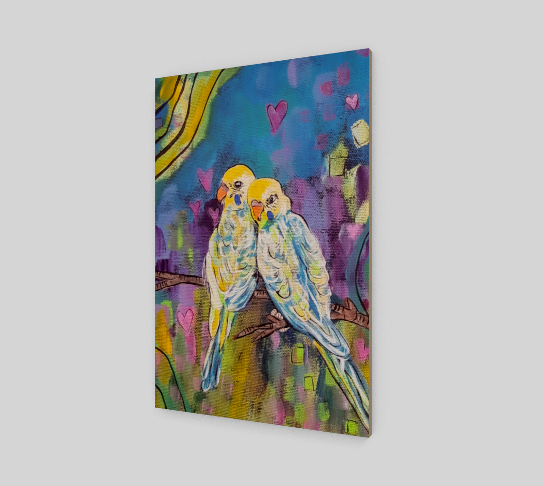 Love Birds Wall Art preview #2