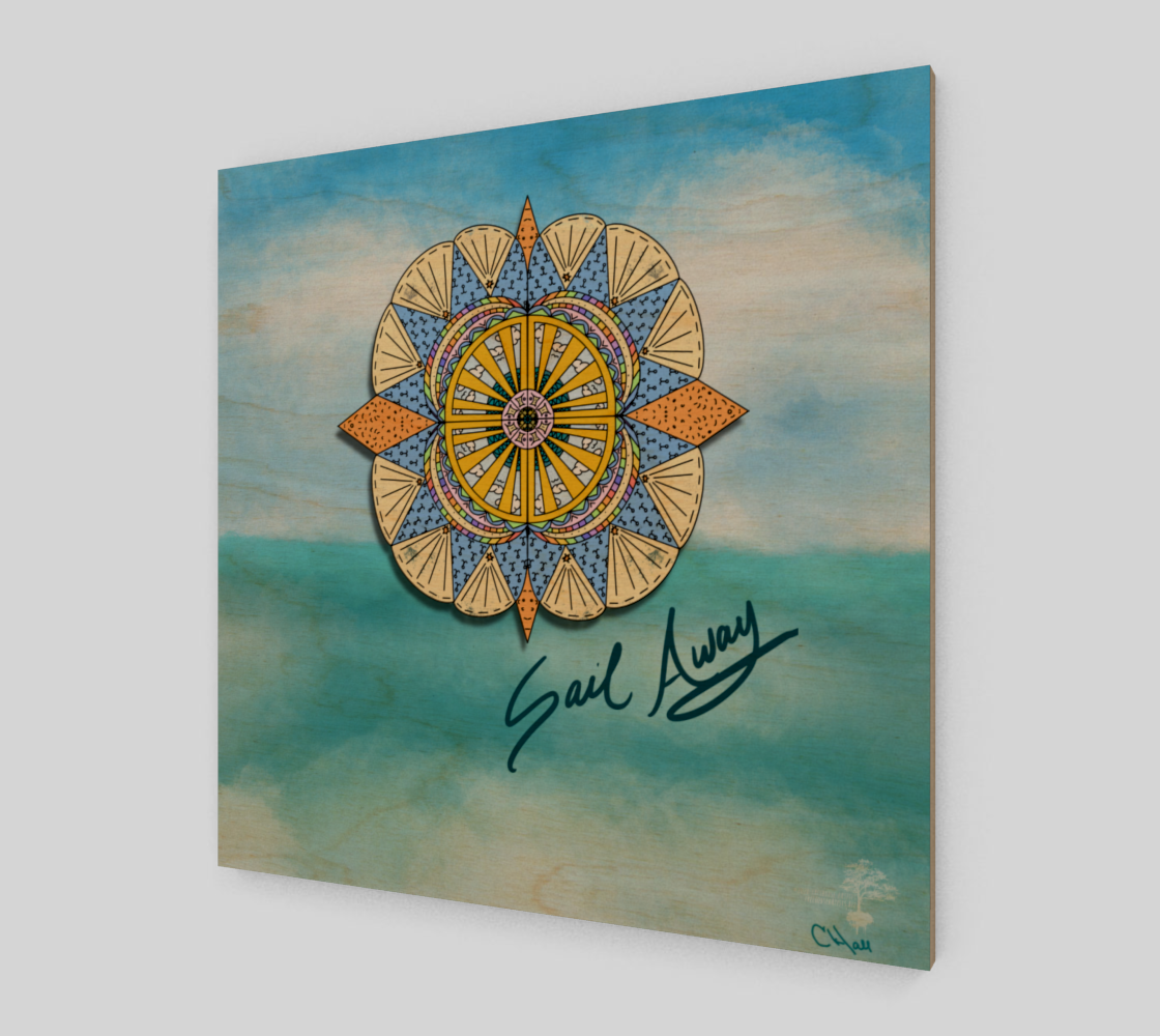 "Sail Away" Beach Mandala preview #1